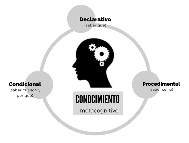 Figura 1. Componentes del conocimiento metacognitvo